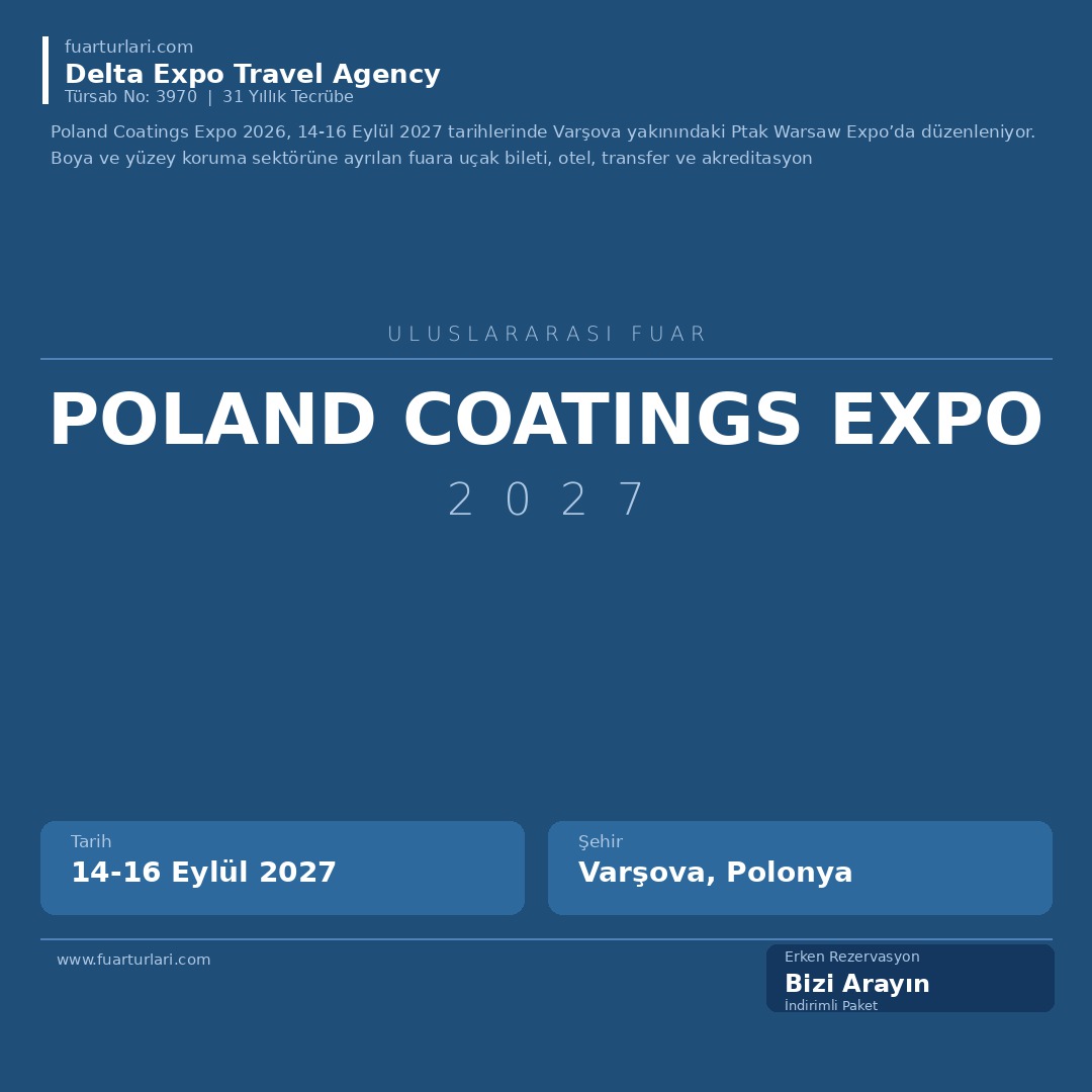 Poland Coatings Expo 2027