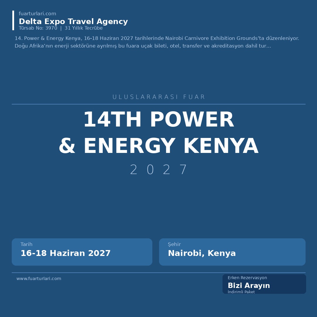 14th Power & Energy Kenya 2027