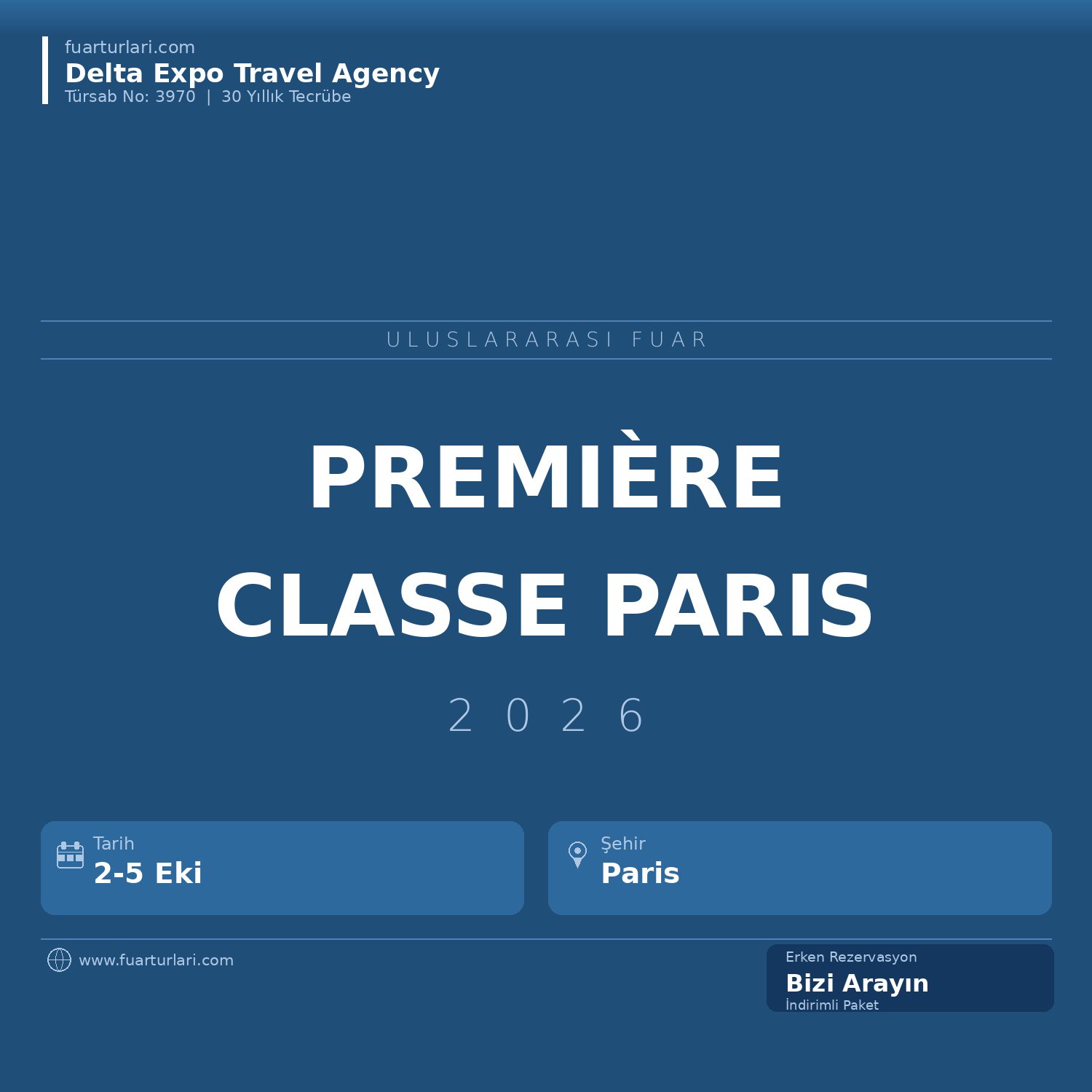 Première Classe Paris 2026