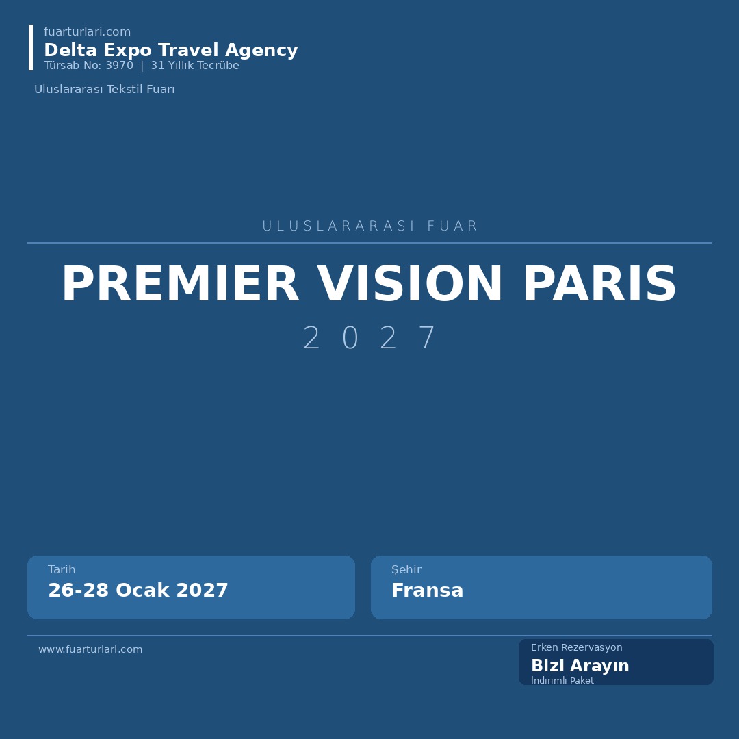 Premier Vision Paris 2027