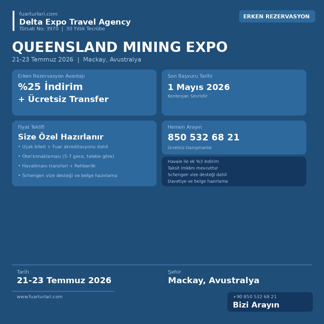 Queensland Mining Expo 2026