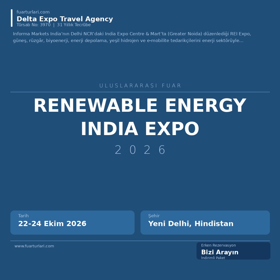 Renewable Energy India Expo 2026