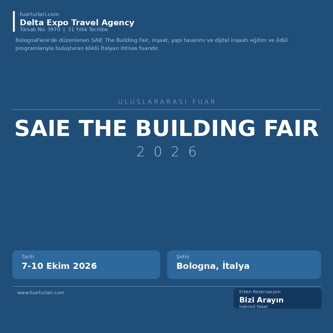 SAIE The Building Fair 2026