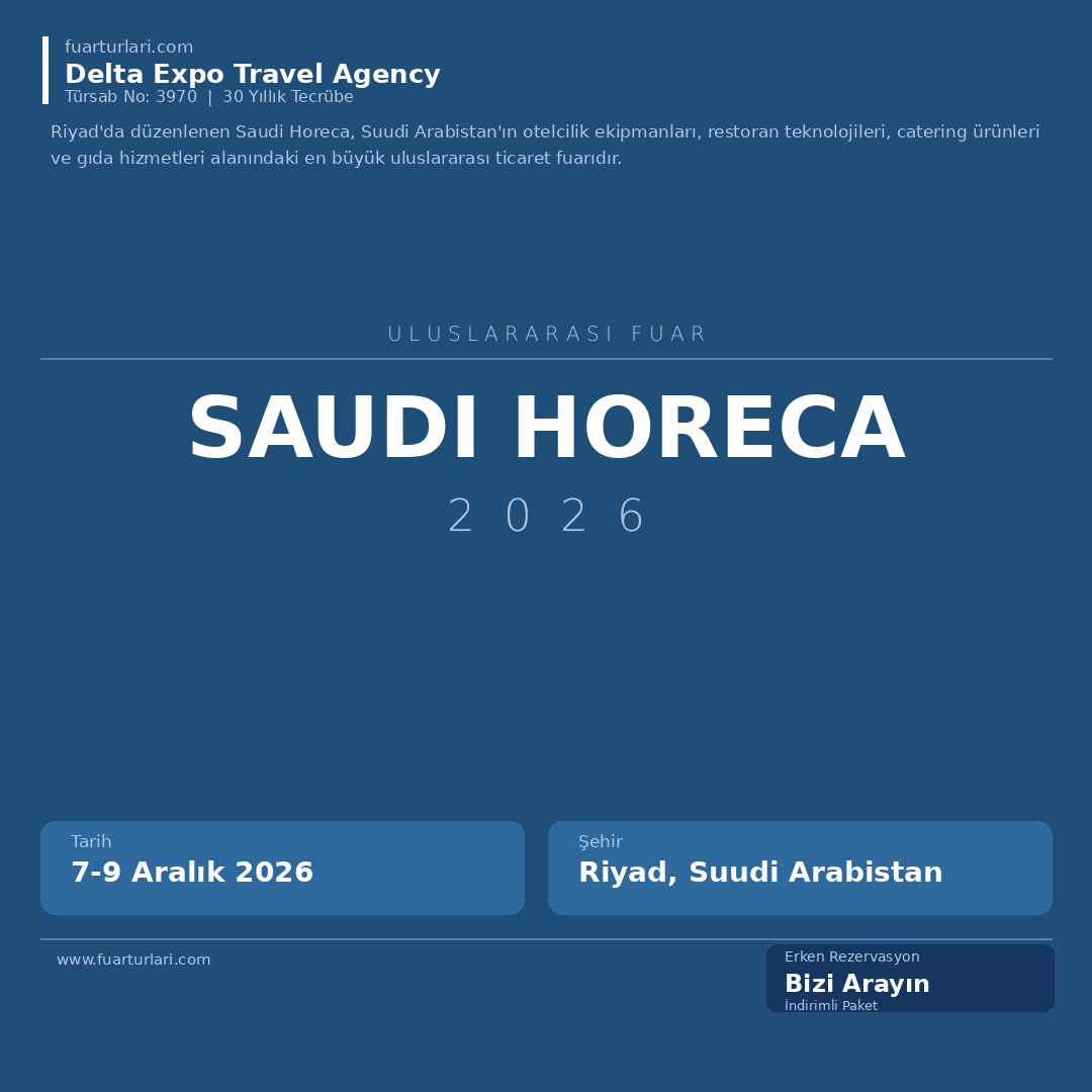 Saudi Horeca 2026