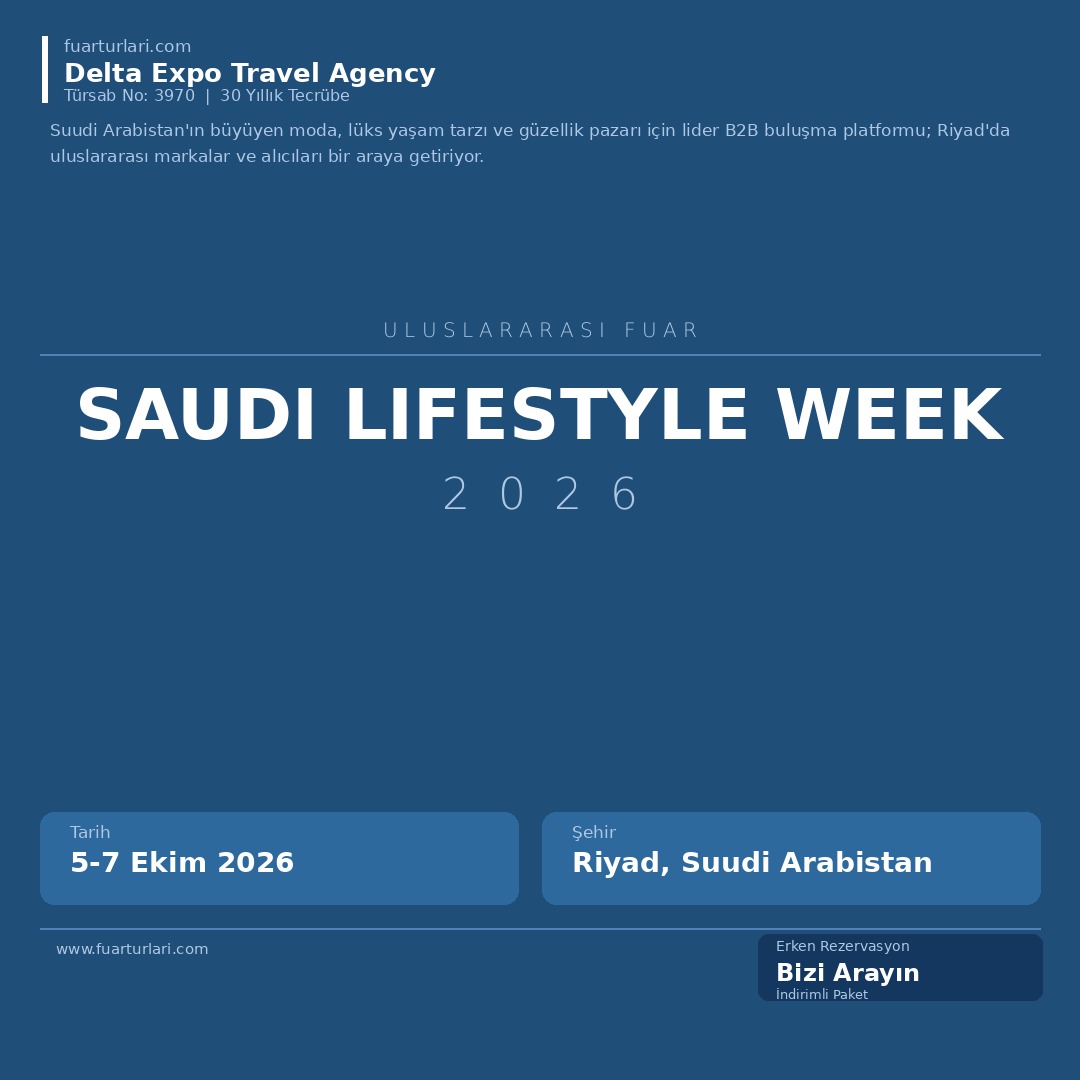 Saudi Lifestyle Week 2026