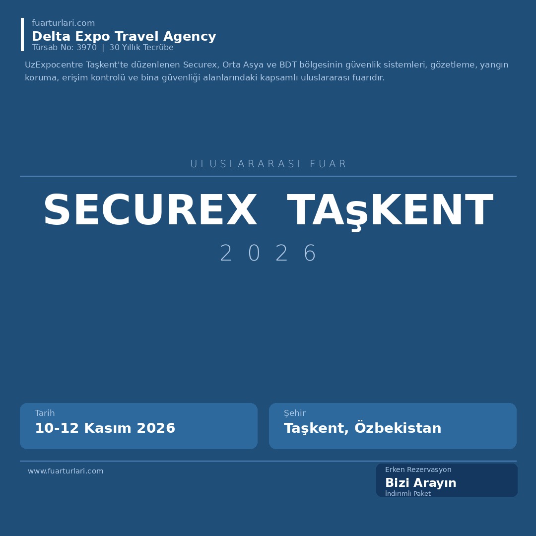 Securex 2026 Taşkent