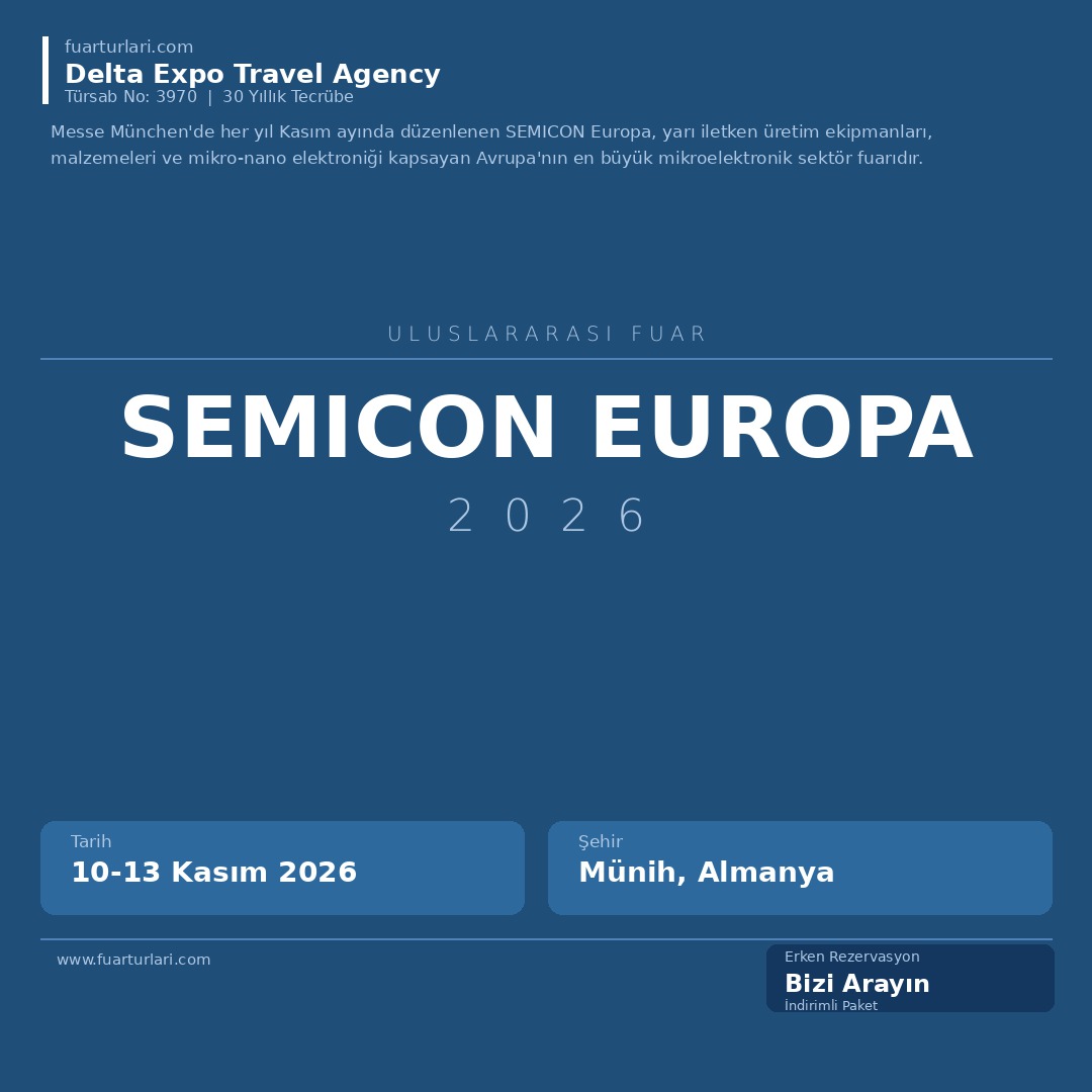 SEMICON Europa 2026