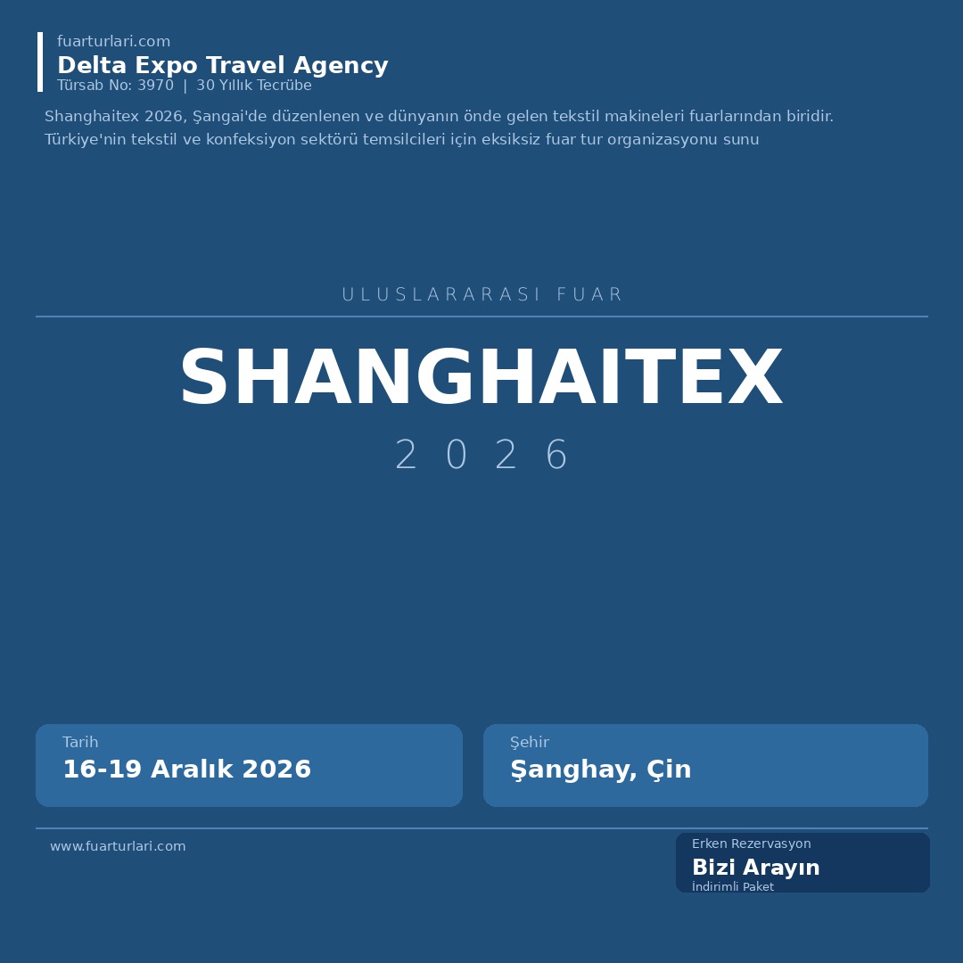 Shanghaitex 2026