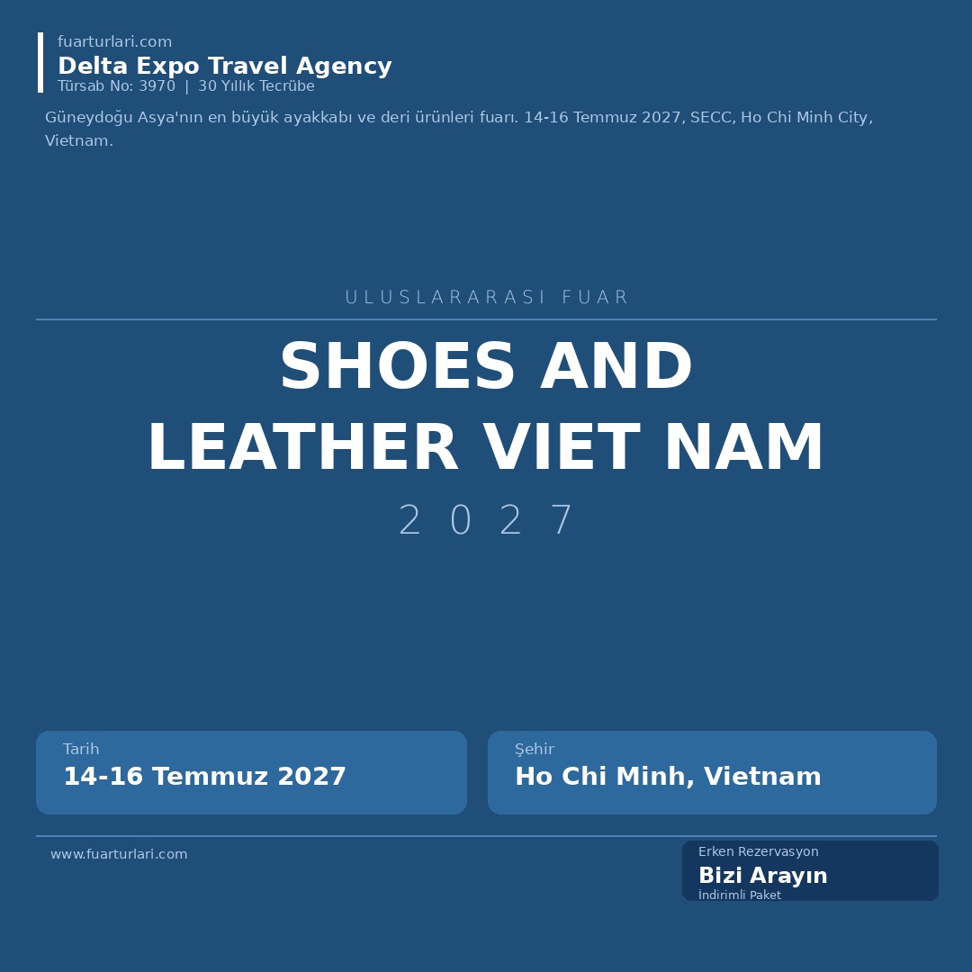 Shoes and Leather Viet Nam 2027