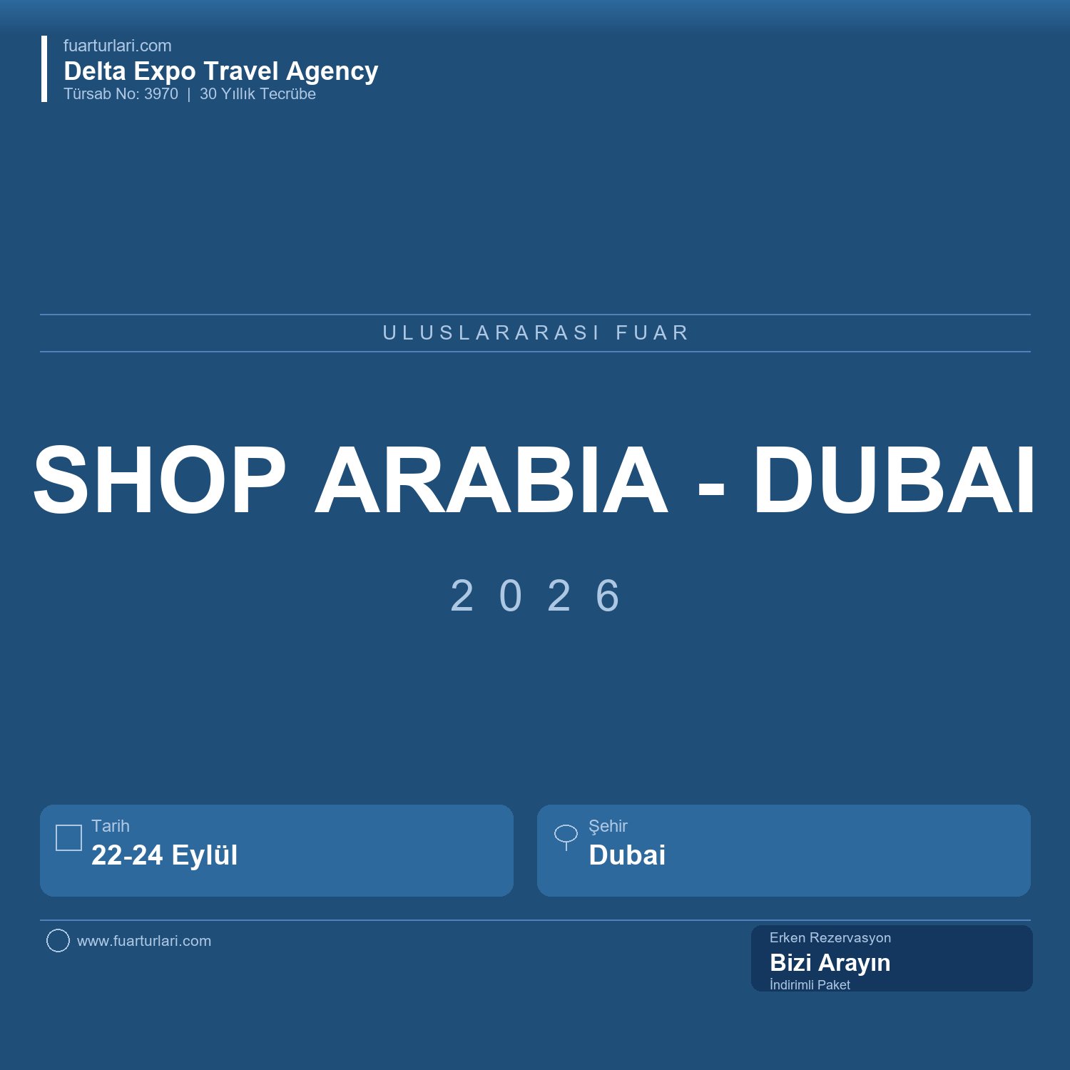 Shop Arabia 2026 - Dubai