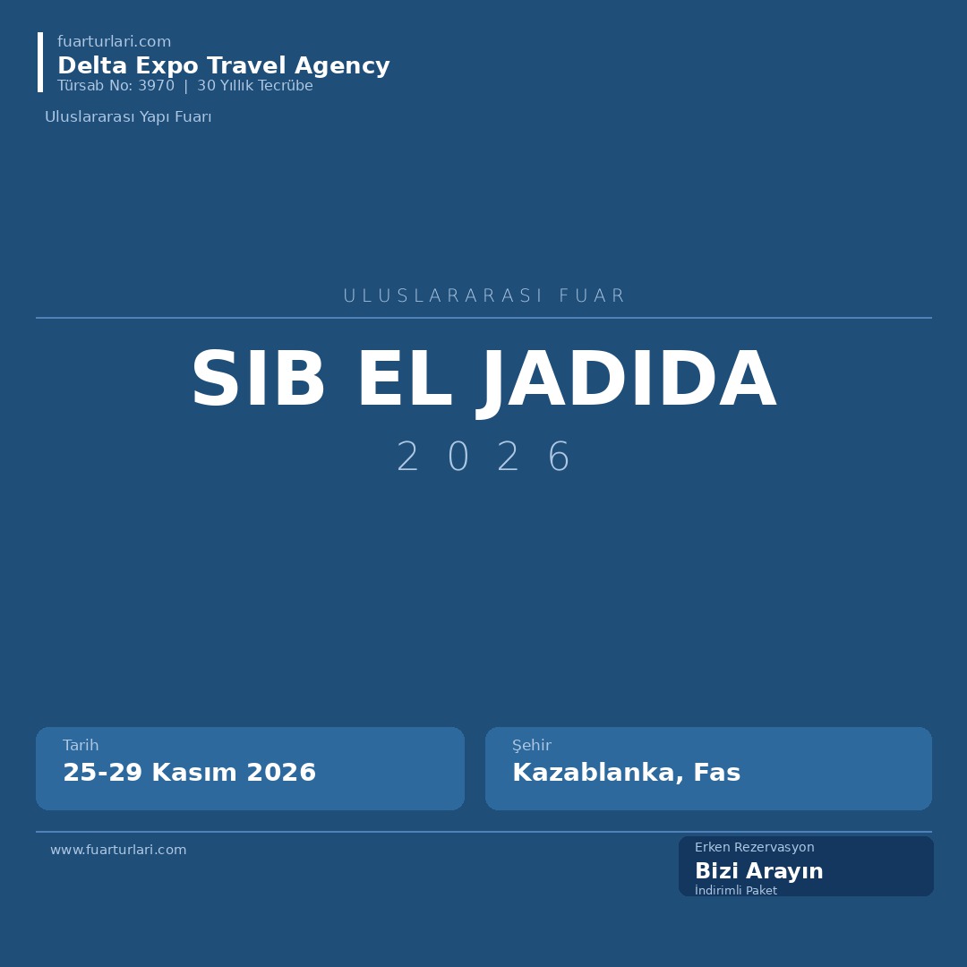 SIB El Jadida 2026