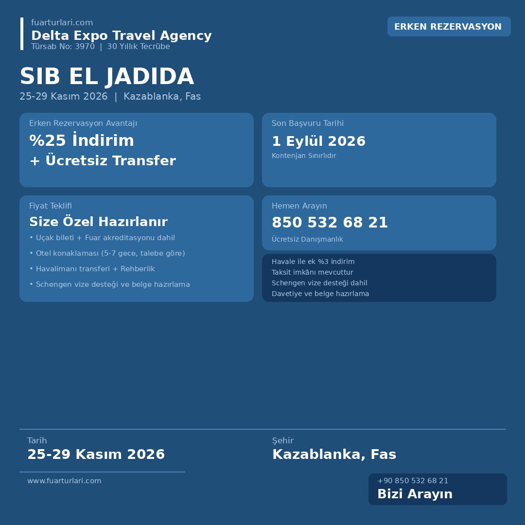 SIB El Jadida 2026