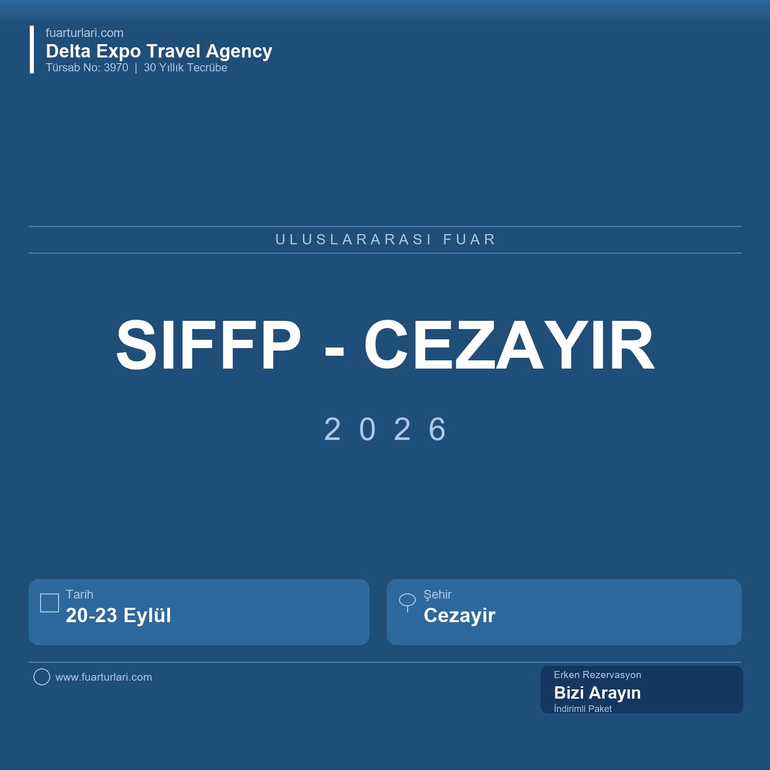 SIFFP 2026 - Cezayir