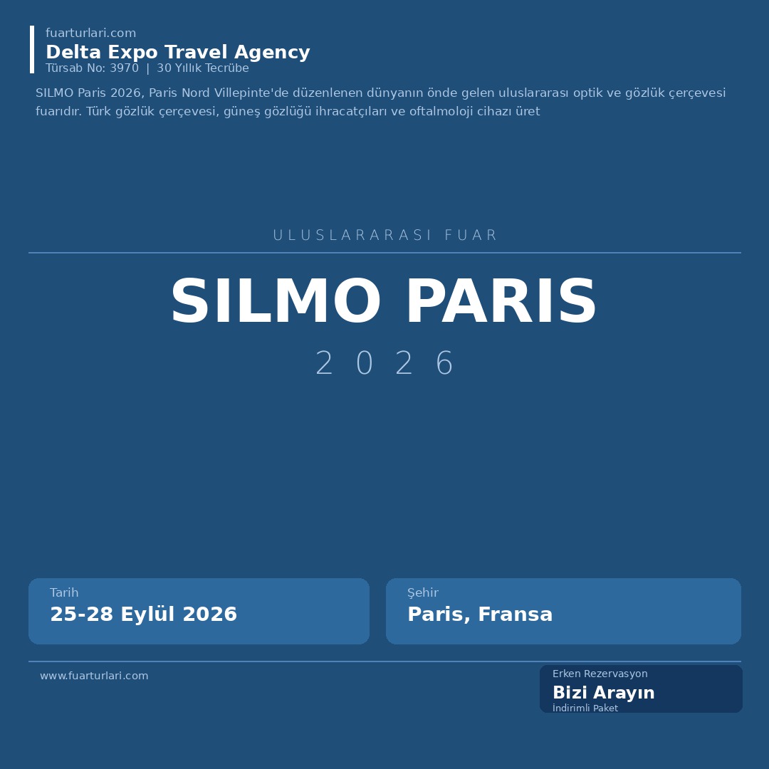 SILMO Paris 2026