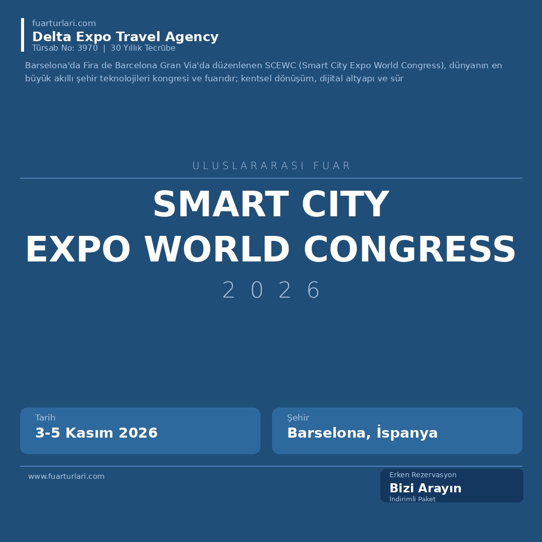 Smart City Expo World Congress 2026