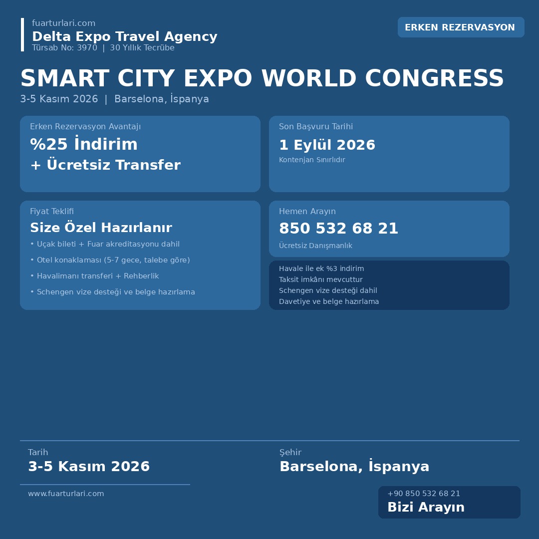 Smart City Expo World Congress 2026