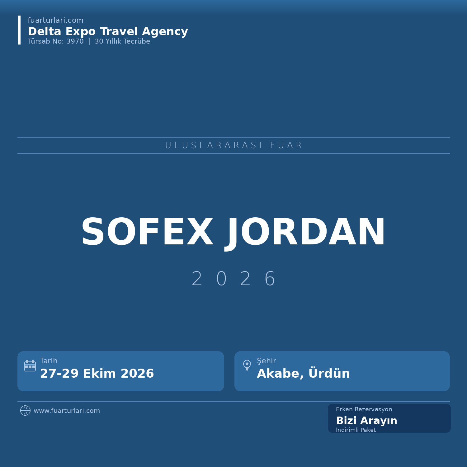 SOFEX Jordan 2026