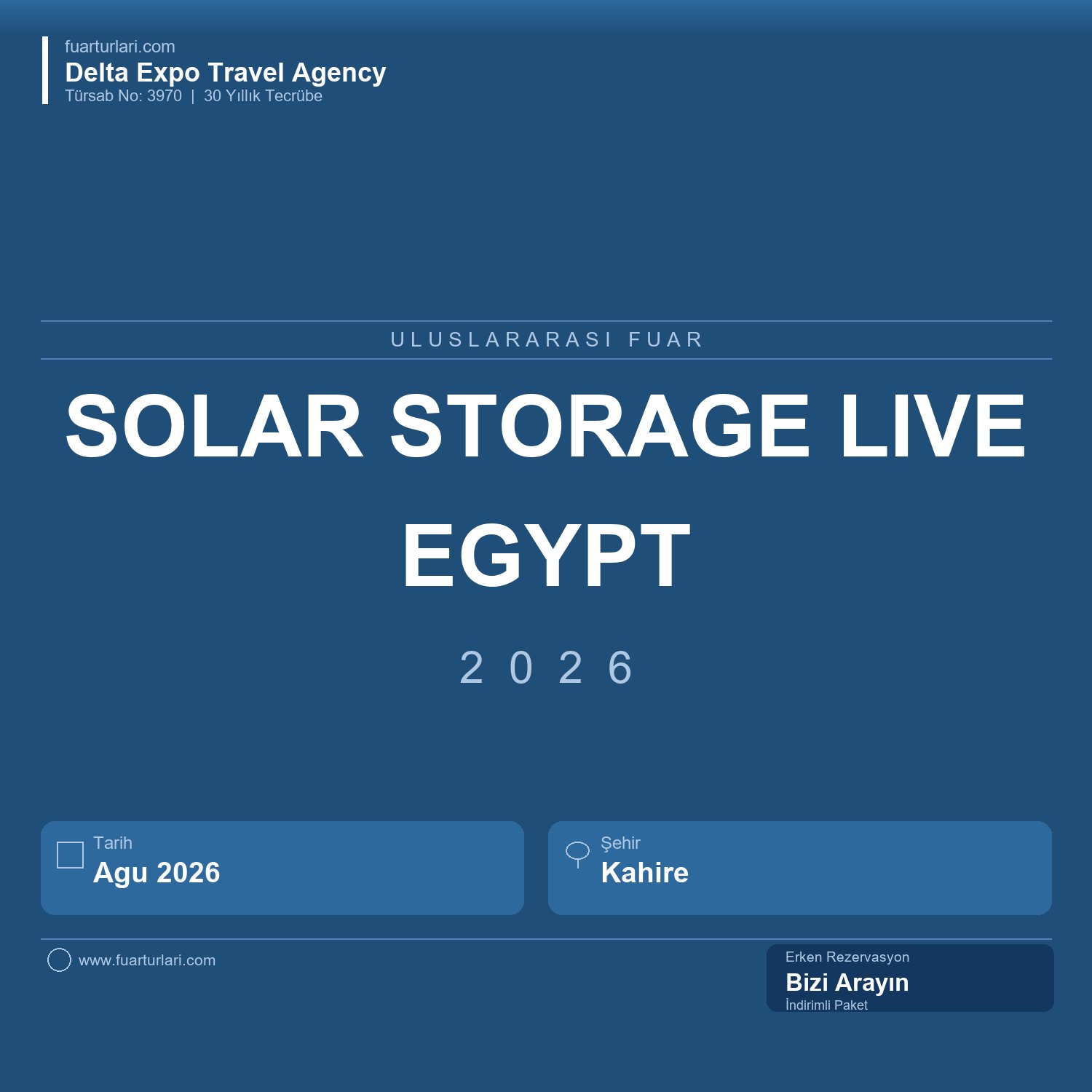 Solar Storage Live Egypt 2026