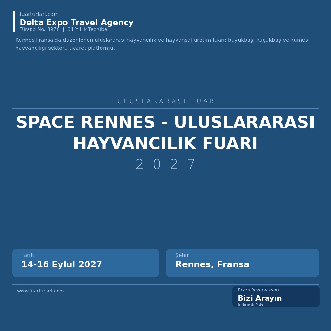 SPACE Rennes 2027 - International Livestock Fair