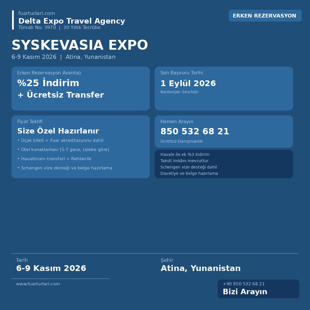 Syskevasia Expo 2026