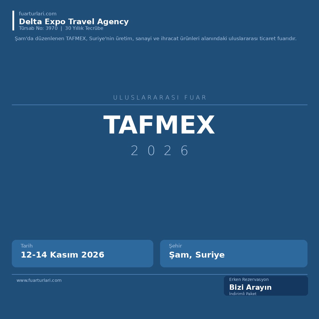 TAFMEX 2026