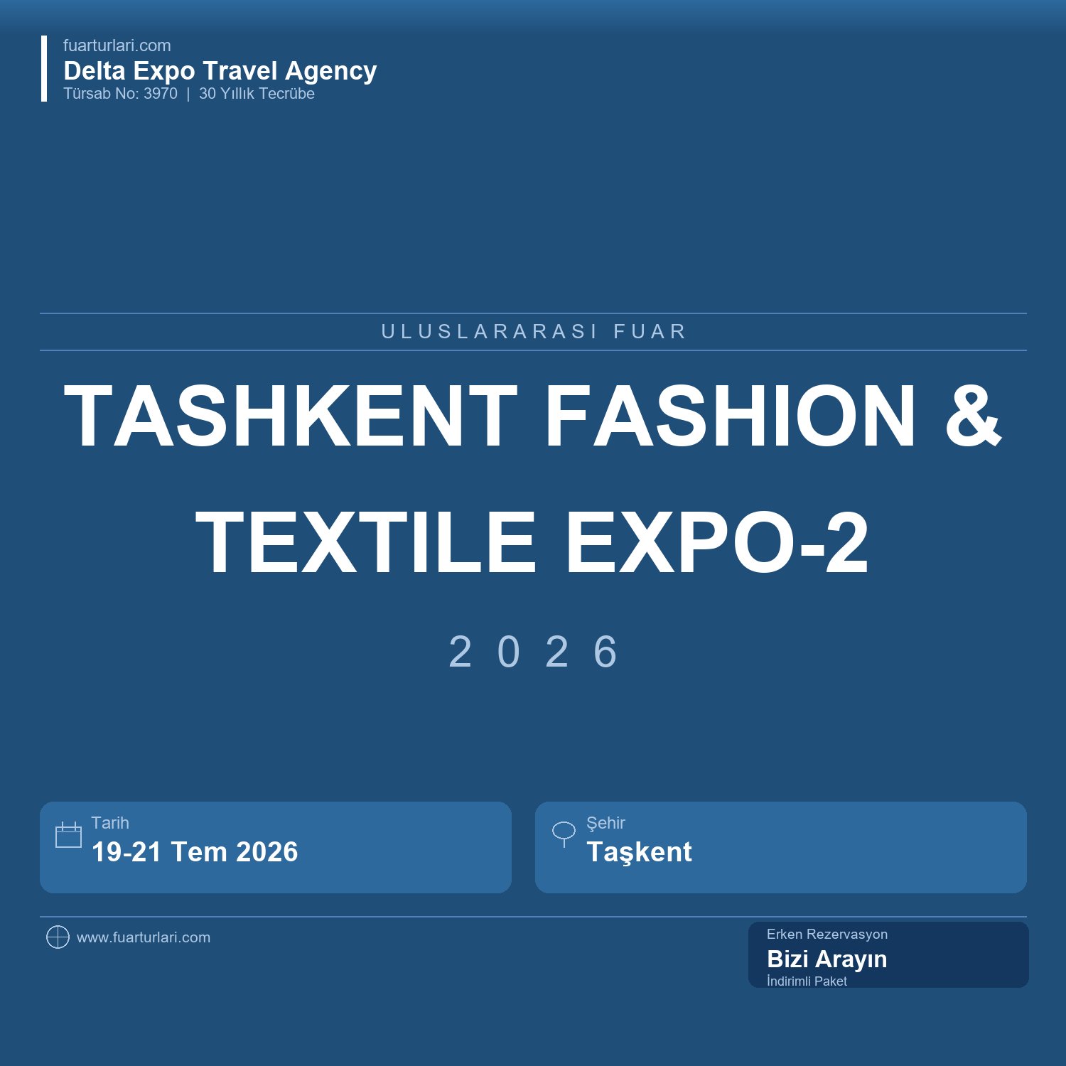 Tashkent Fashion & Textile Expo-2 2026