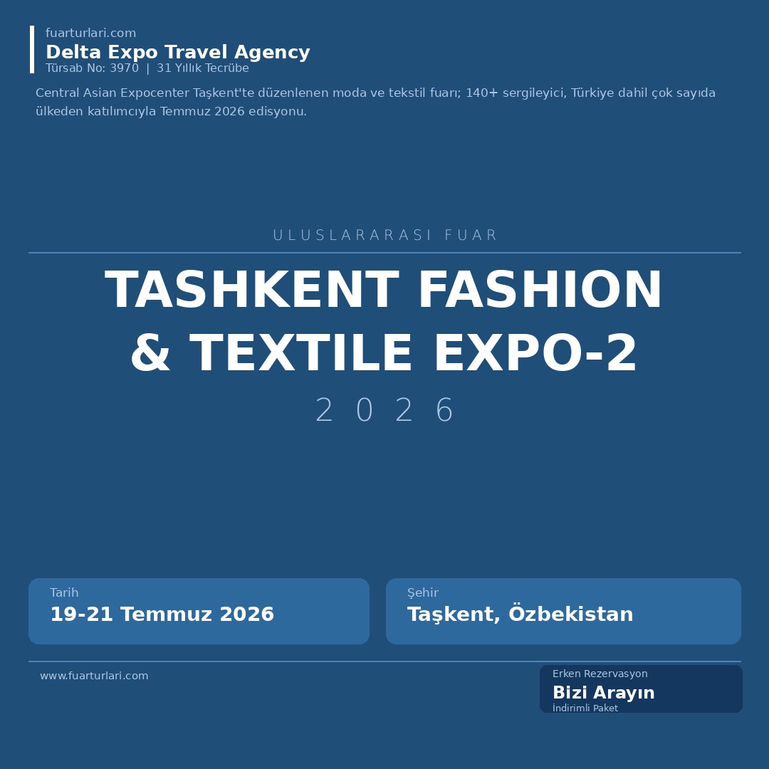 Tashkent Fashion & Textile Expo-2 2026