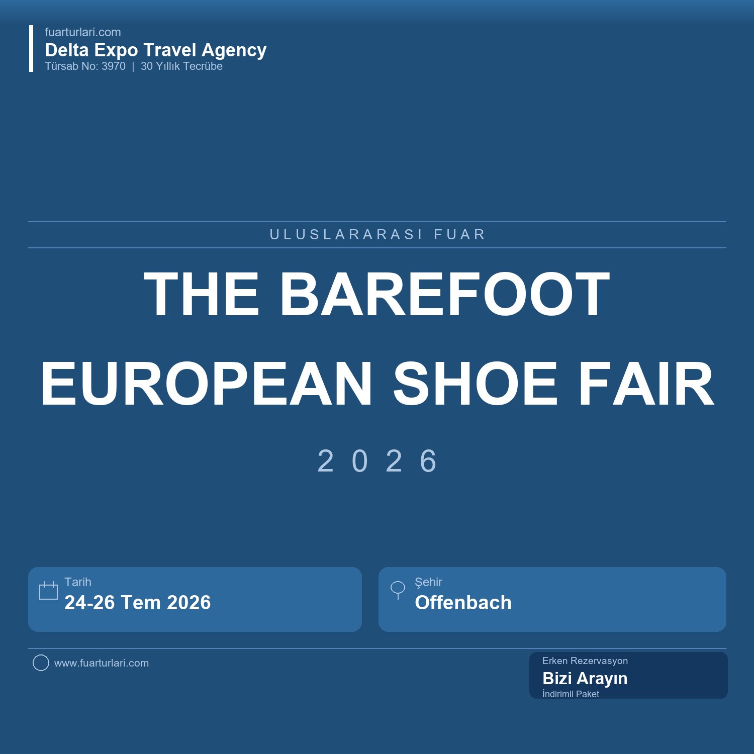 The BAREFooT European Shoe Fair 2026