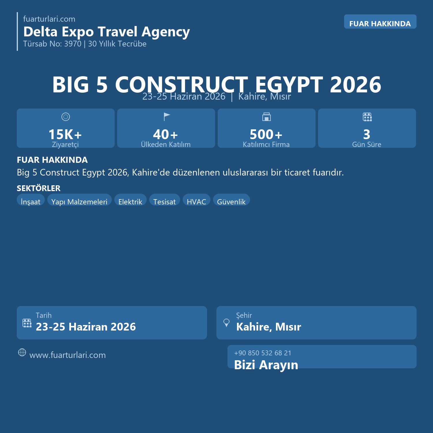 The Big 5 Construct Egypt 2026