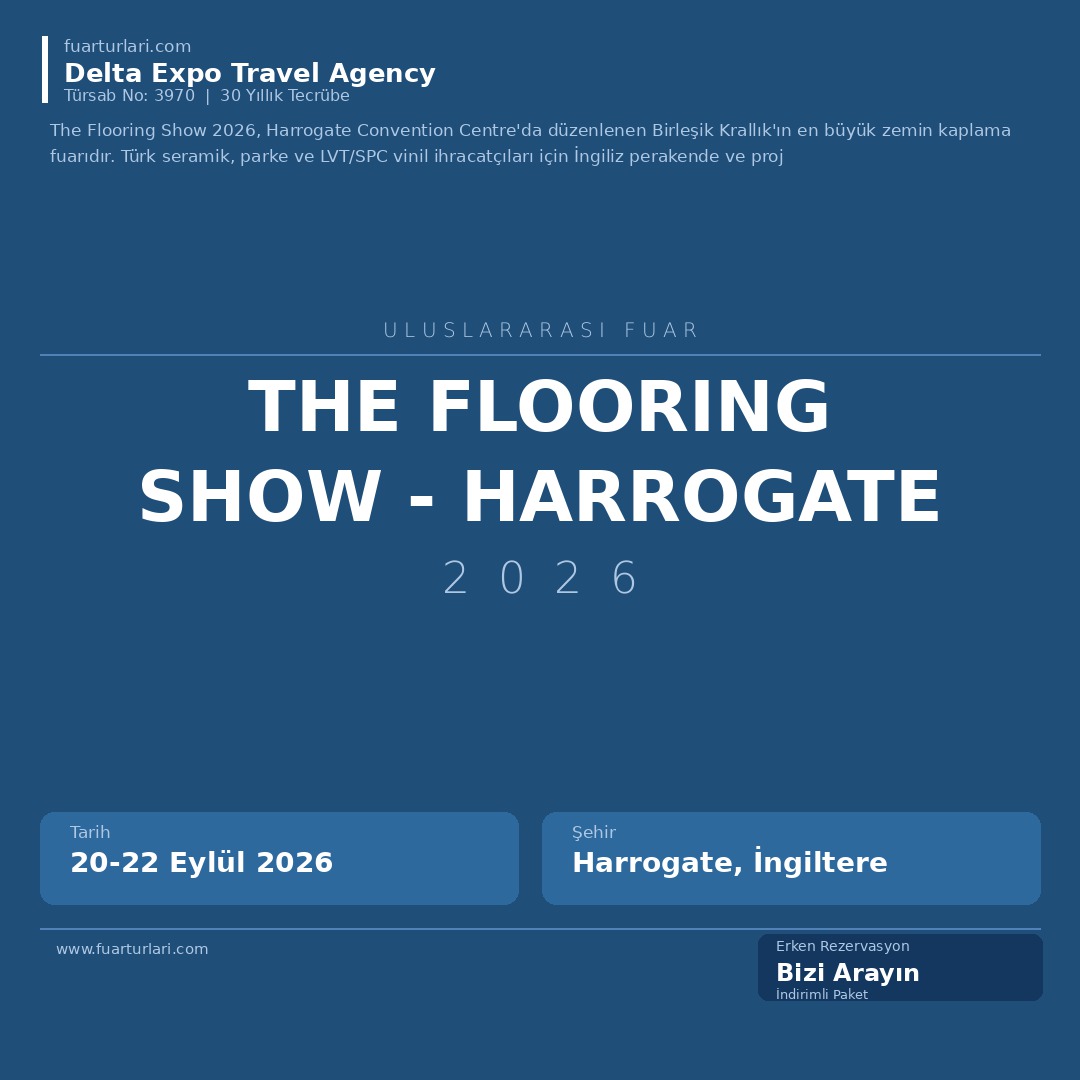 The Flooring Show 2026 - Harrogate
