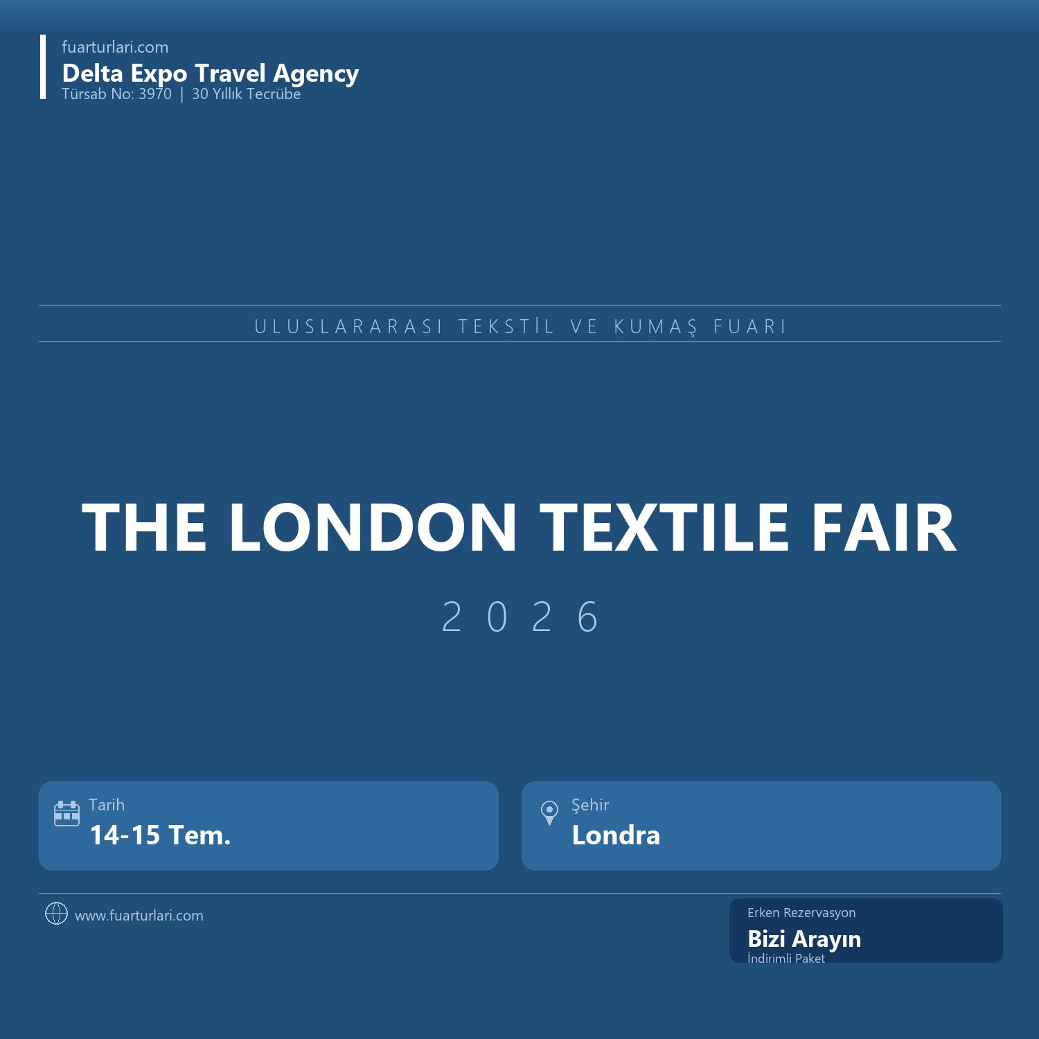 THE LONDON TEXTILE FAIR 2026-2