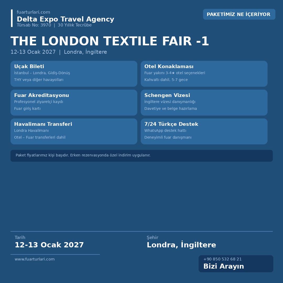 The London Textile Fair 2027-1