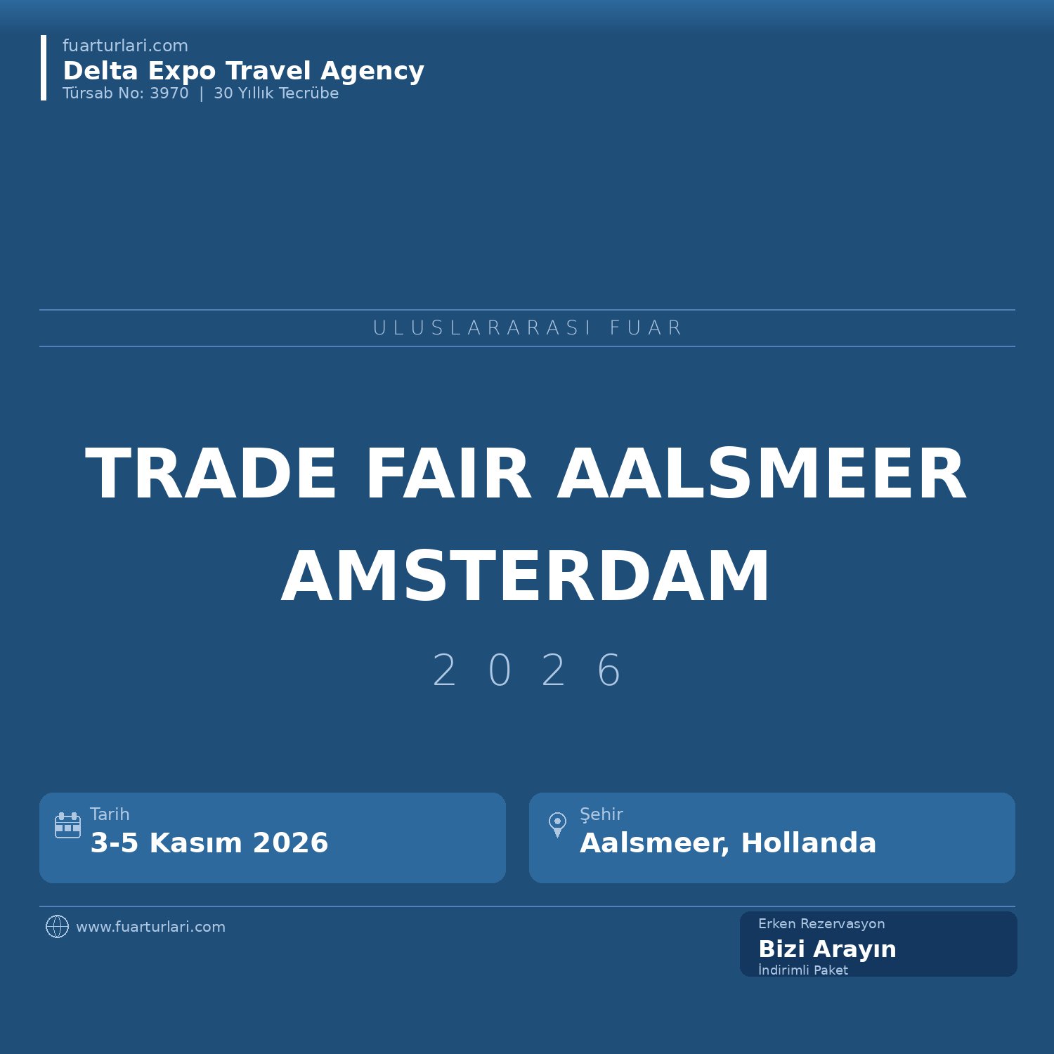 Trade Fair Aalsmeer 2026