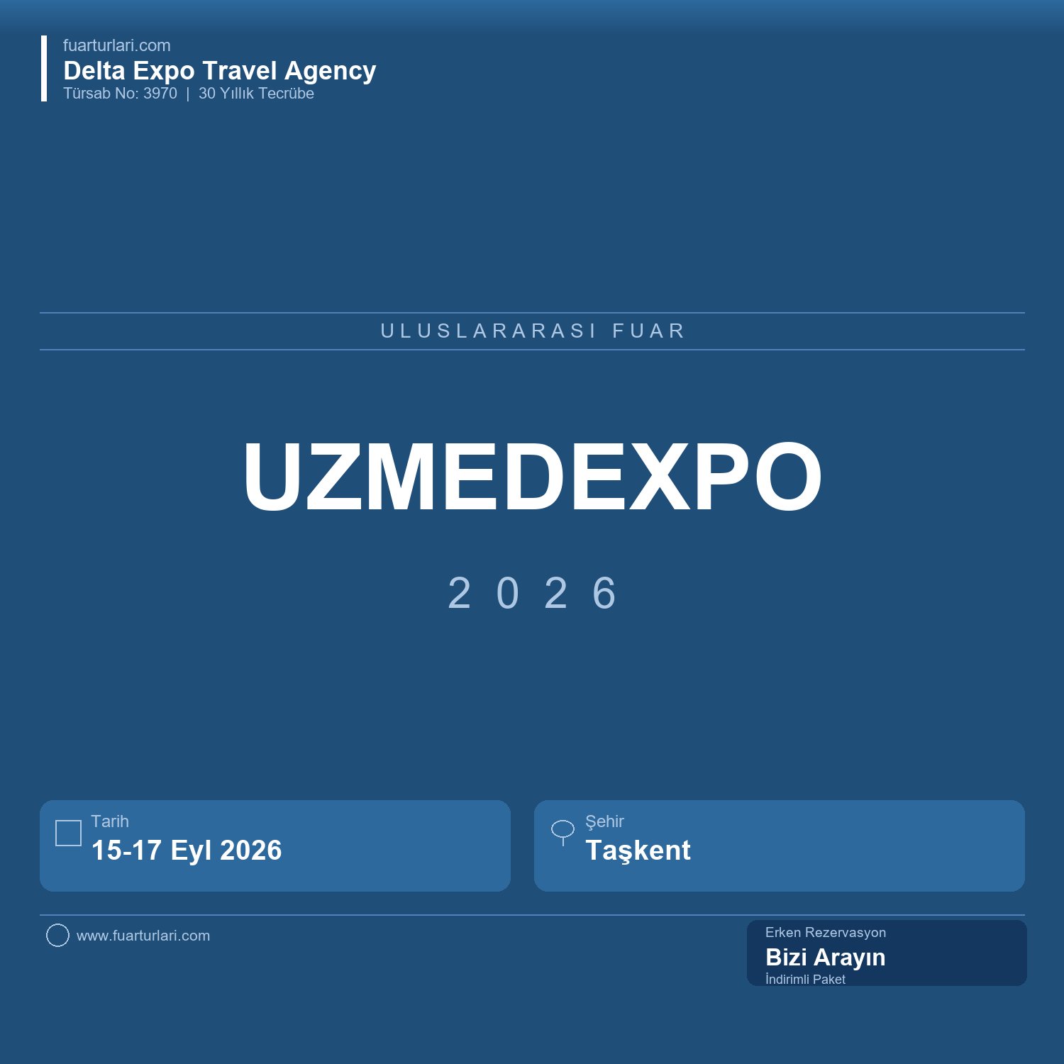 UZMEDEXPO 2026 - Taşkent
