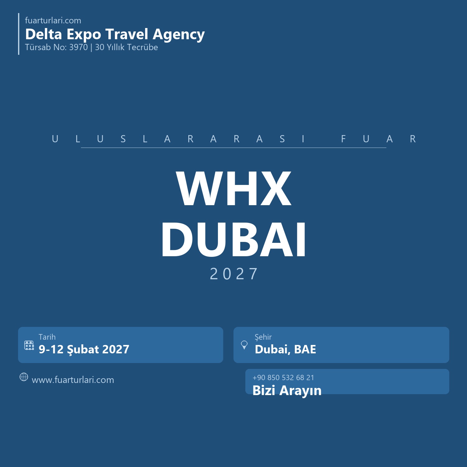 WHX Dubai 2027 - World Health Expo