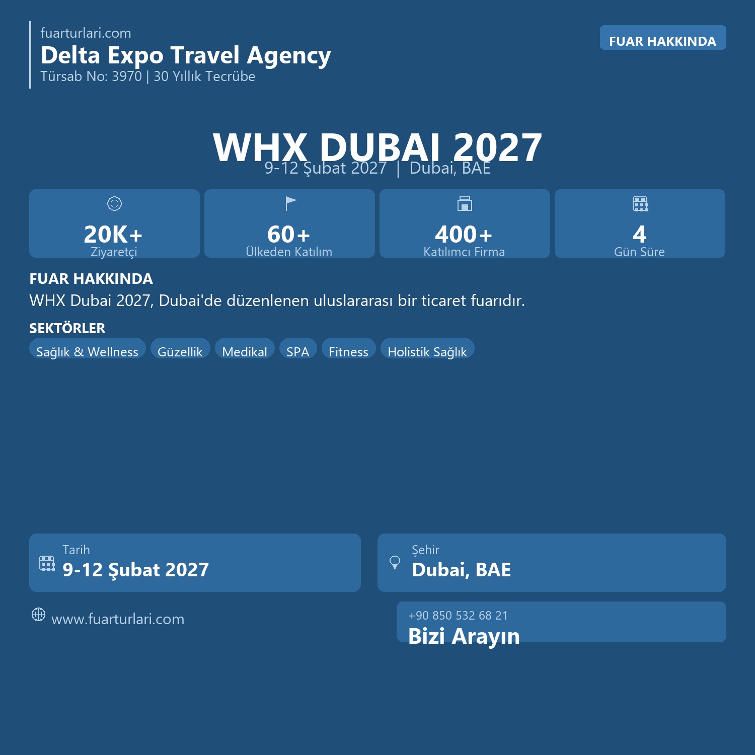WHX Dubai 2027 - World Health Expo