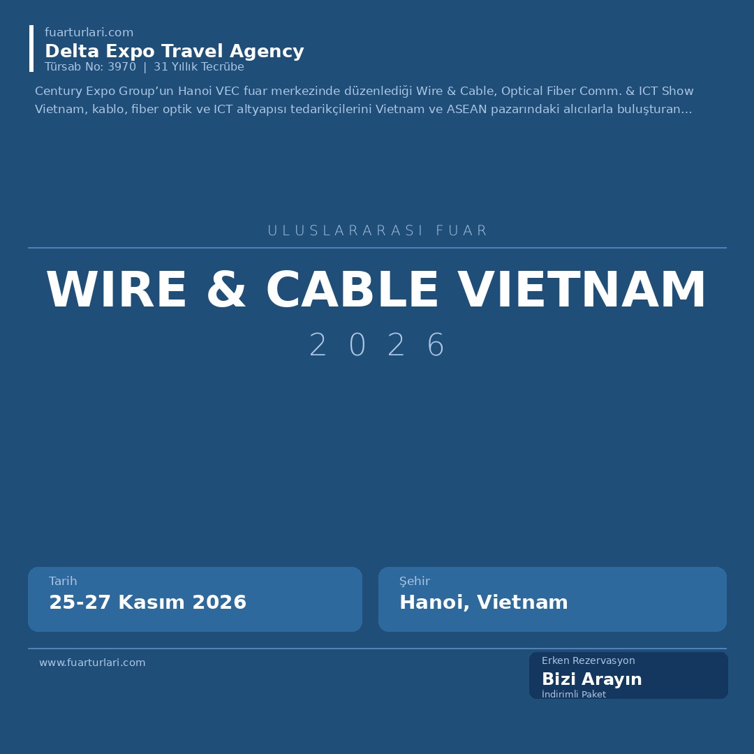 Wire & Cable Vietnam 2026