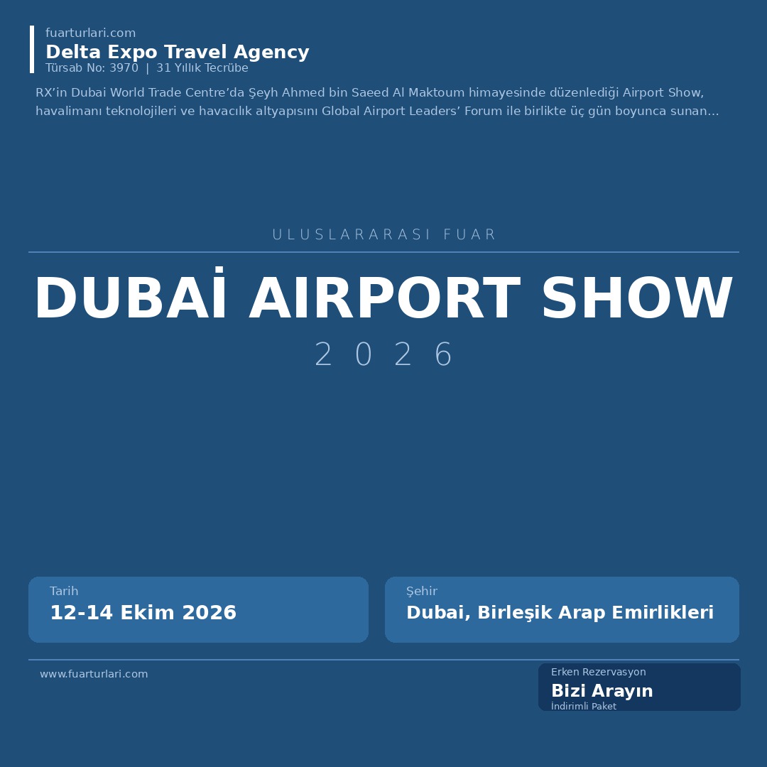Dubai Airport Show 2026