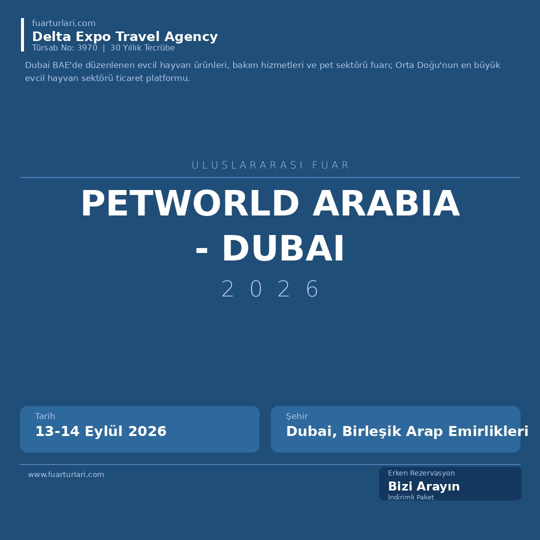 PetWorld Arabia 2026 - Dubai