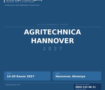 Agritechnica Hannover 2027: Nasıl Kayıt Olunur? Adım Adım Başvuru Rehberi