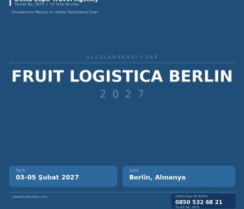 Fruit Logistica Berlin 2027 Sahne Arkası: Bir Katılımcı Gözüyle