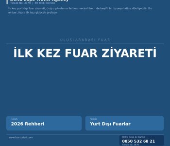 İlk Kez Yurt Dışı Fuar Ziyareti Rehberi | Hazırlık ve İpuçları