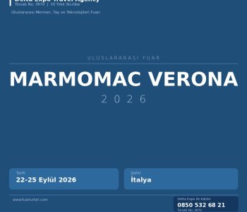Son Dakika: Marmomac Verona 2026 Programı ve Teması Belli Oldu