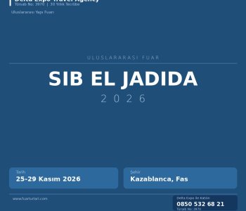 Kazablanca Fuarları Karşılaştırması: SIB El Jadida 2026 Neden Öne Çıkıyor?