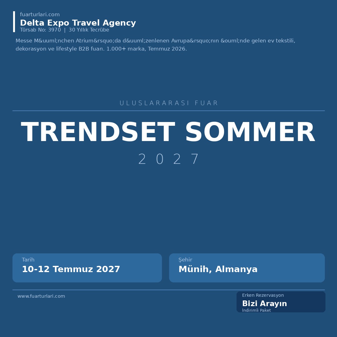 TrendSet Summer 2027