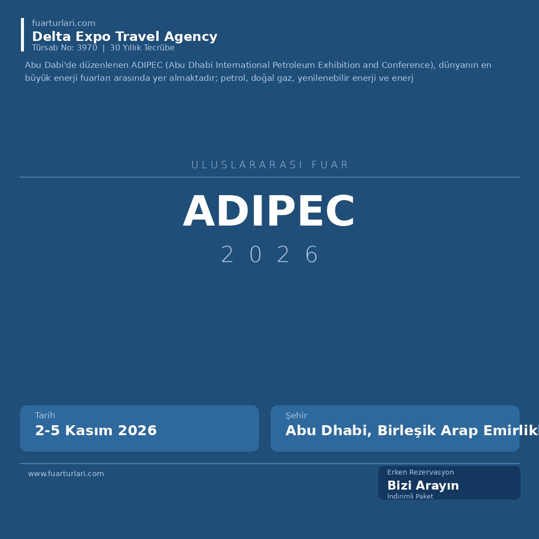 ADIPEC 2026