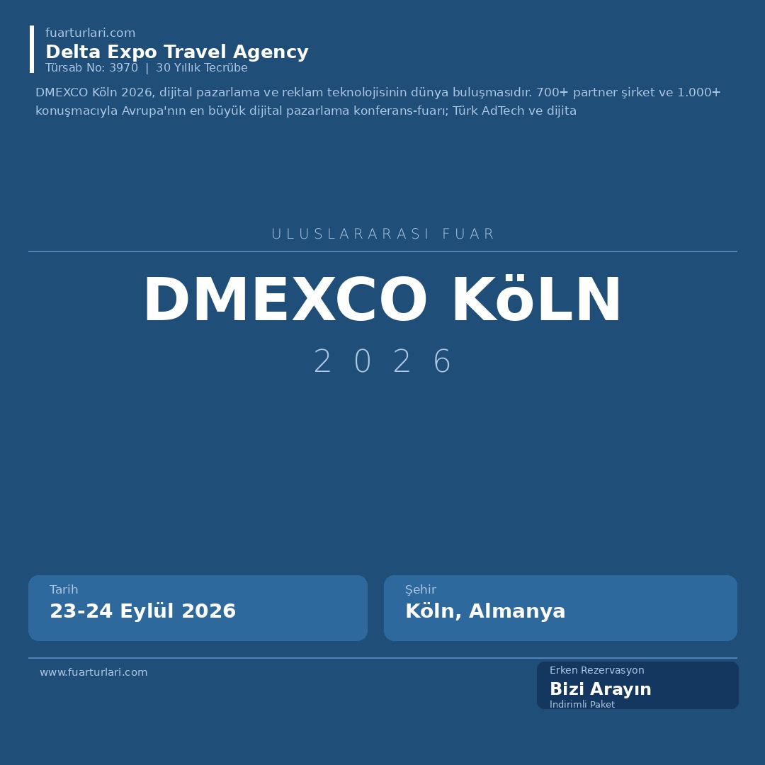 DMEXCO Köln 2026