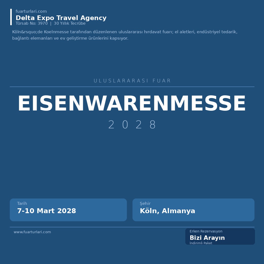 Eisenwarenmesse 2028