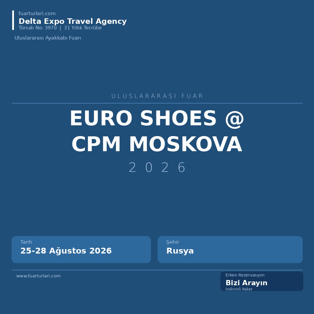 Euro Shoes @ CPM Moskova 2026