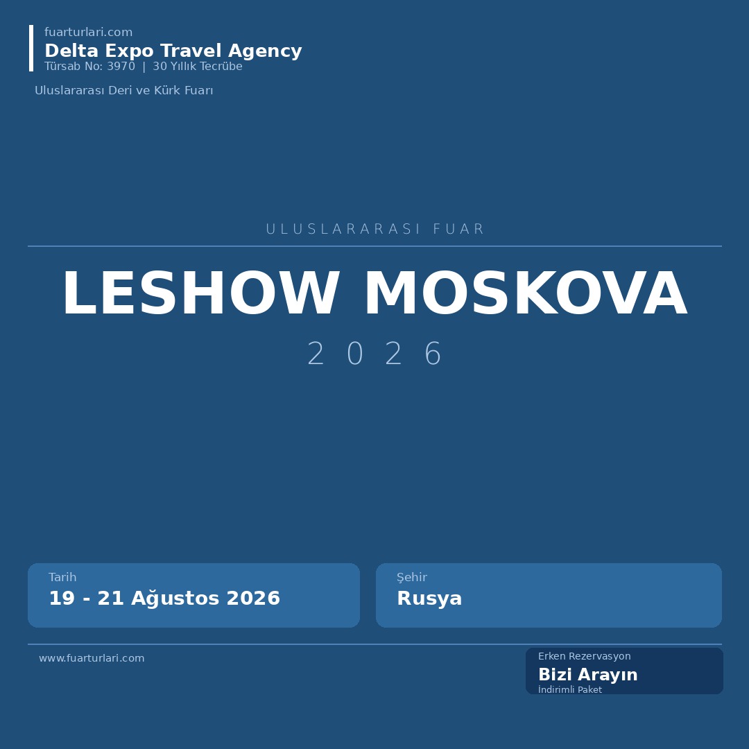 LeShow Moskova 2026